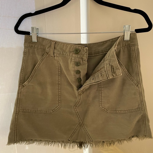 Size M | On-trend green cargo skirt - Picture 5 of 5